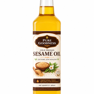 Aarogayam Naturals Cold Pressed Sesame Oil 500ml